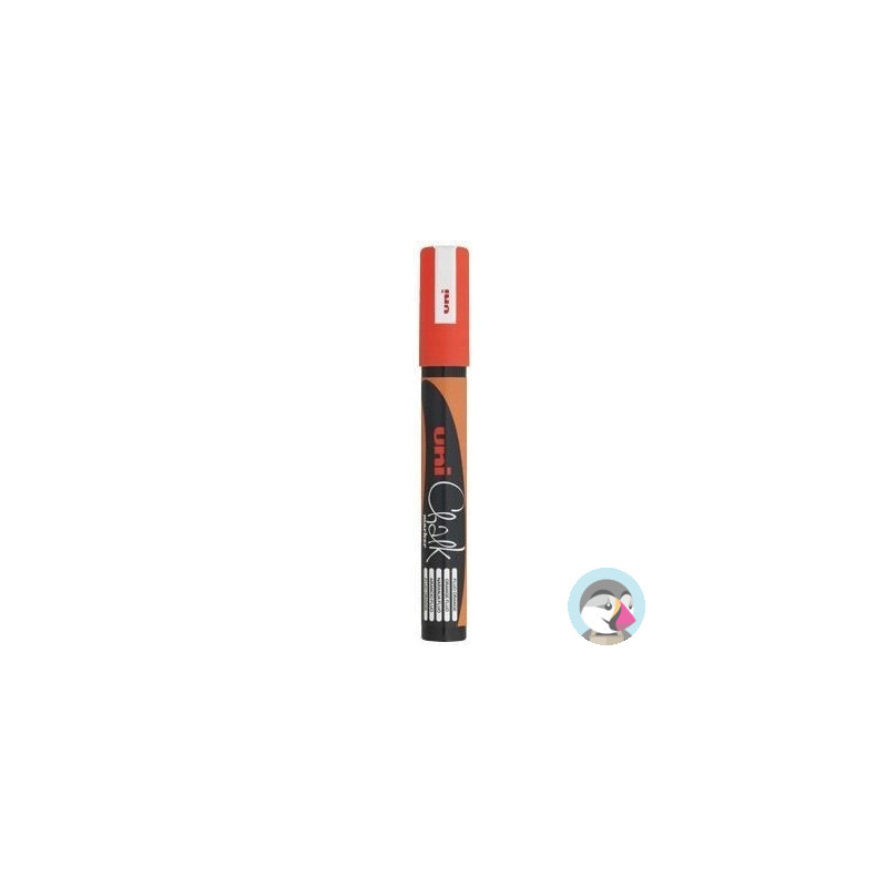 Marker kredowy UNI PWE-5M 1.8mm-2.5mm pomarańczowy UNPWE5M/DPO