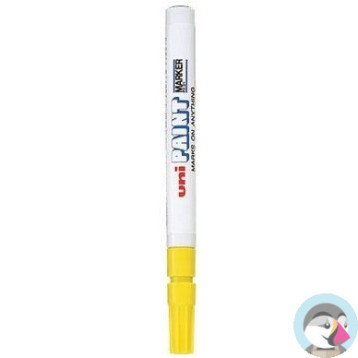 Marker olejowy UNI PX-21 żółty UNPX21/DZO