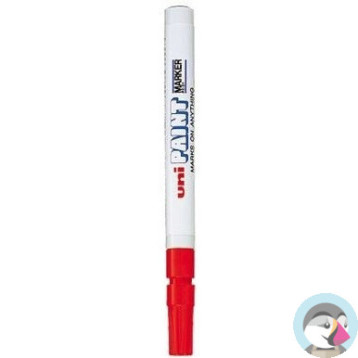Marker olejowy UNI PX-21 czerwony UNPX21/DCE
