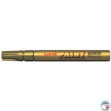 Marker olejowy PX-20 błyszczący złoty UNI