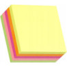 Bloczek samoprzylepny 51x51mm 250k mix 5 kolorów neonowych STICKN 21203