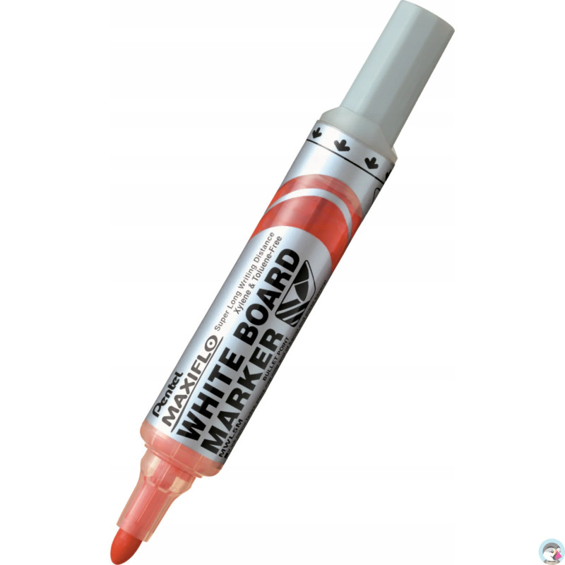Marker suchościeralny MWL5MB czerwony PENTEL MAXIFLO(z tłoczkiem)