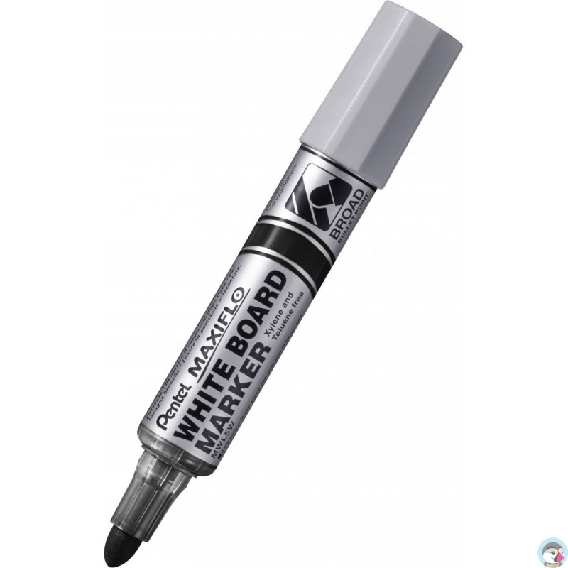 Marker suchościeralny MWL5W MAXIFLO gruby czarny MWL5W-A PENTEL