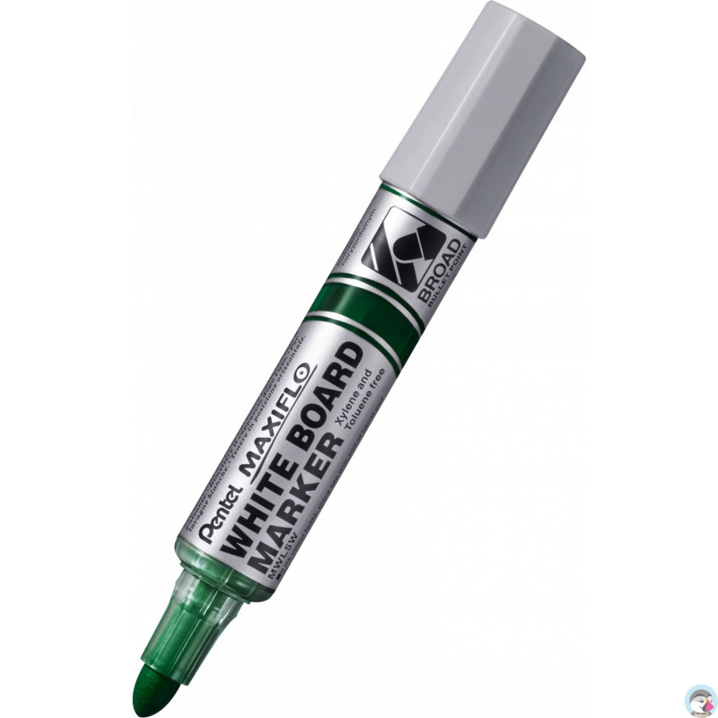 Marker suchościeralny MWL5W MAXIFLO gruby zielony MWL5W-D PENTEL