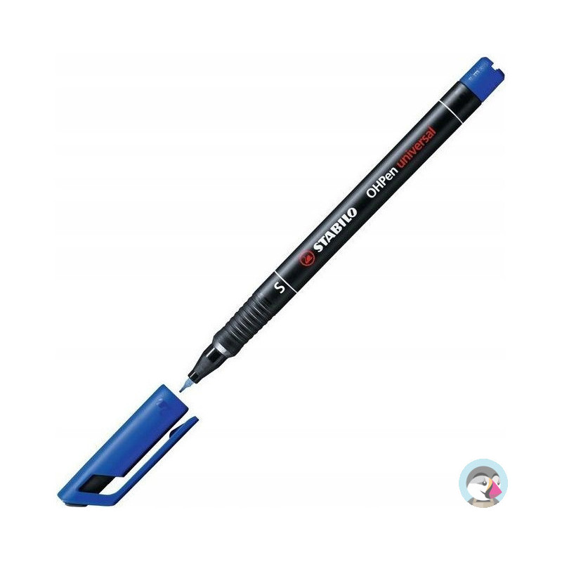 Foliopis STABILO OHPen S niezmywalny 0.4mm niebieski 841/41
