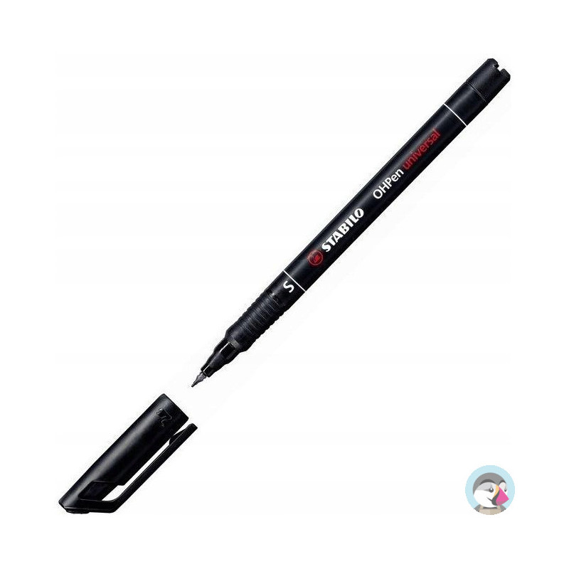 Foliopis STABILO OHPen S niezmywalny 0.4mm czarny 841/46