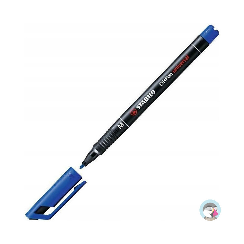 Foliopis STABILO OHPen M niezmywalny 1.0mm niebieski 843/41