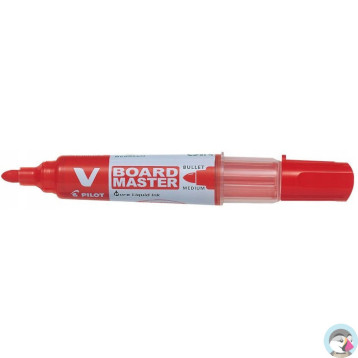 Marker suchościeralny V BOARD MASTER czerwony PIWBMA-VBM-M-R-BG PILOT