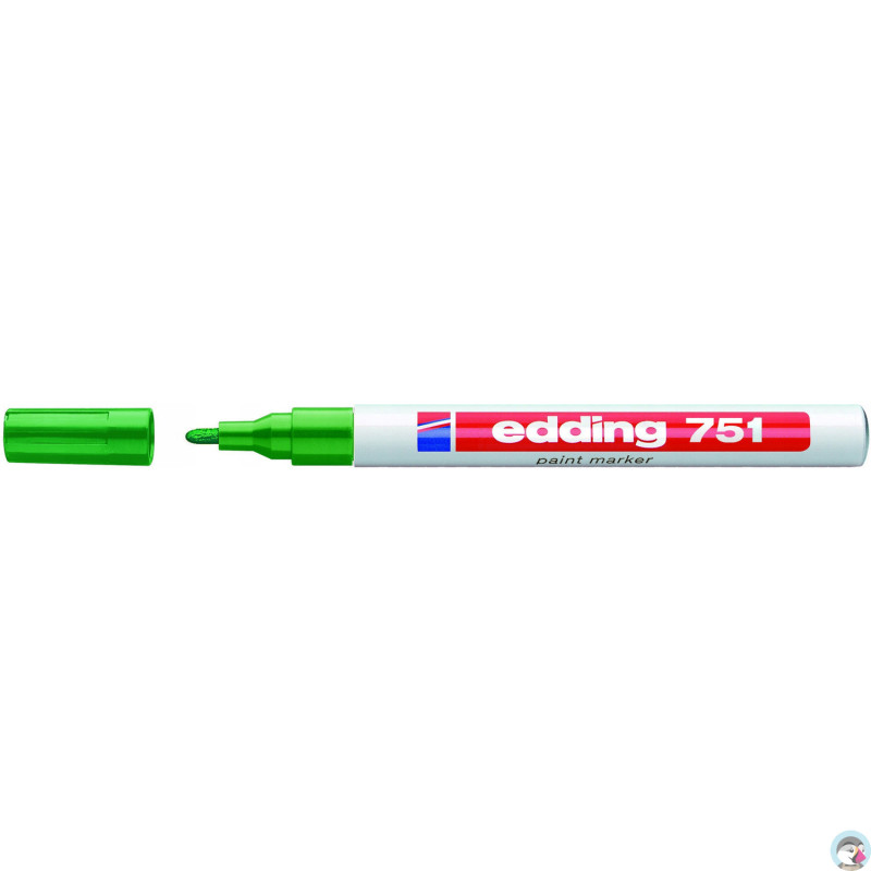 Marker lakierowy 1-2mm 751 zielony okrągła końcówka 751/004/ZI EDDING