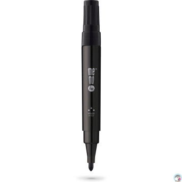 Marker permanentny M200 końcówka okrągła 3mm czarny MM200-02 MEMOBE