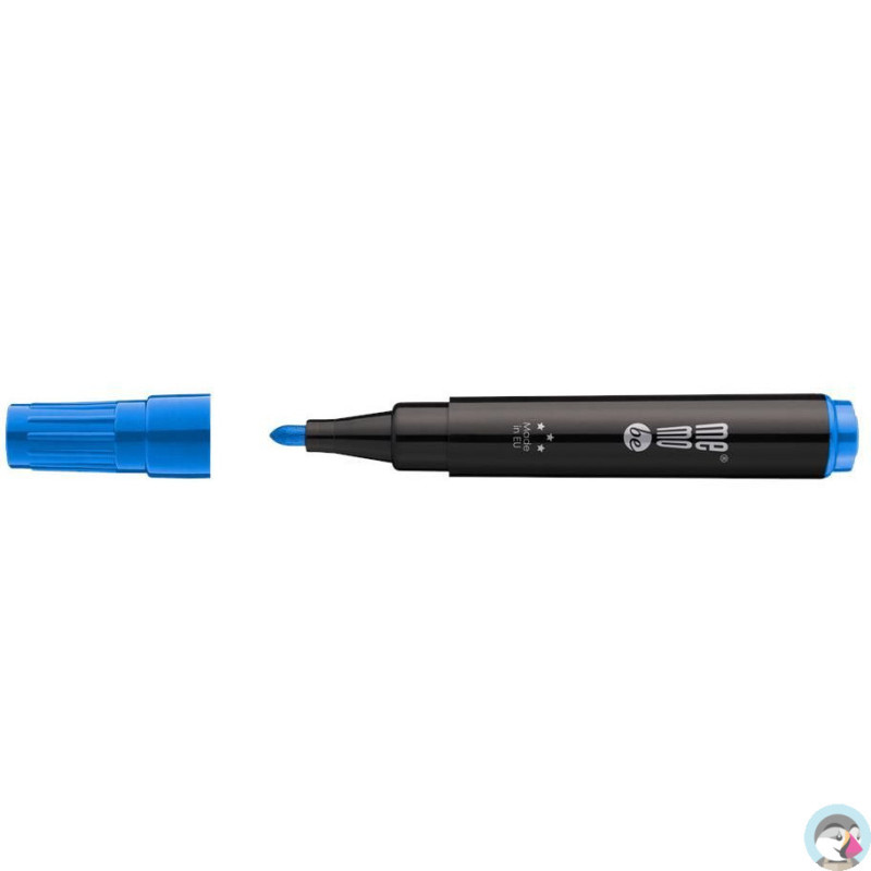 Marker permanentny M200 końcówka okrągła 3mm niebieski MM200-03 MEMOBE
