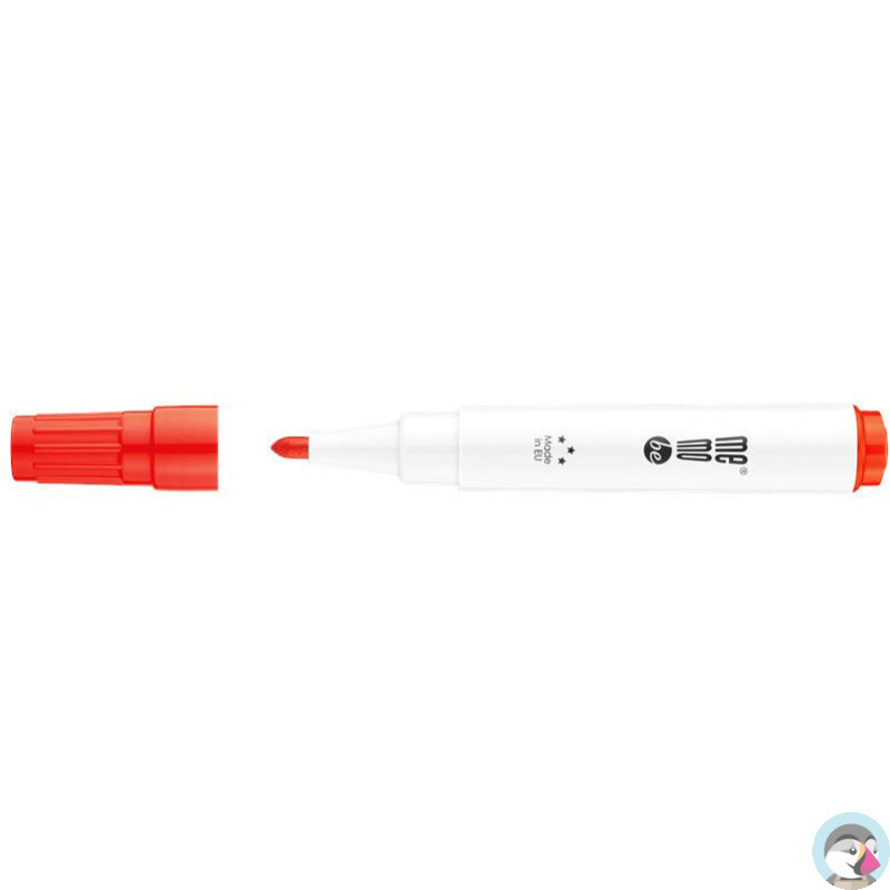Marker do tablic suchościeralnych i flipchartów MM350 końcówka okrągła czerwony MM350-05 MEMOBE