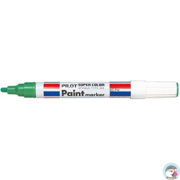 Marker olejowy PILOT grubość M zielony PISC-PMG