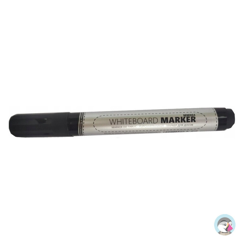Marker suchościeralny czarny MEMOBE okrągła końcówka MM004-02