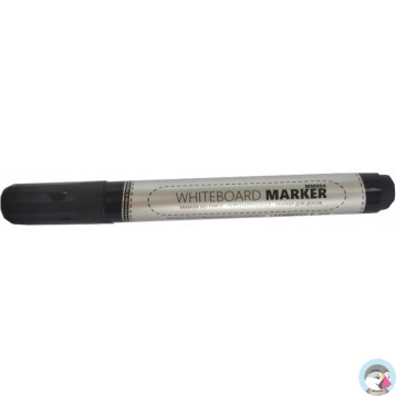 Marker suchościeralny czarny MEMOBE okrągła końcówka MM004-02