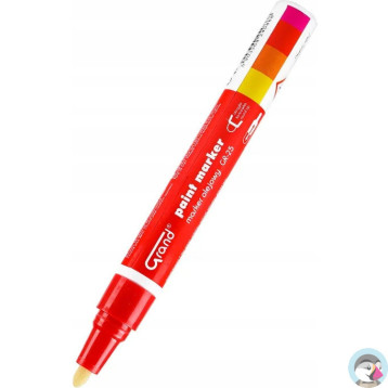 Marker olejowy GR-25 czerwony GRAND