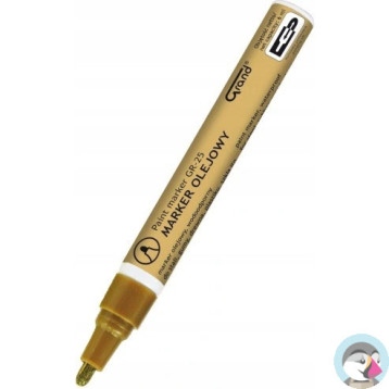 Marker olejowy GR-25 złoty GRAND