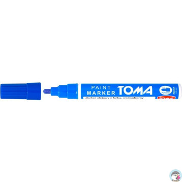 Marker olejowy TO-440 grubość 2.5mm niebieski TOMA