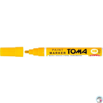 Marker olejowy grubość 2.5mm żołty TO-440 TOMA
