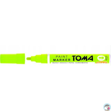 Marker olejowy TO-440 grubość 2.5mm zielony neon TOMA