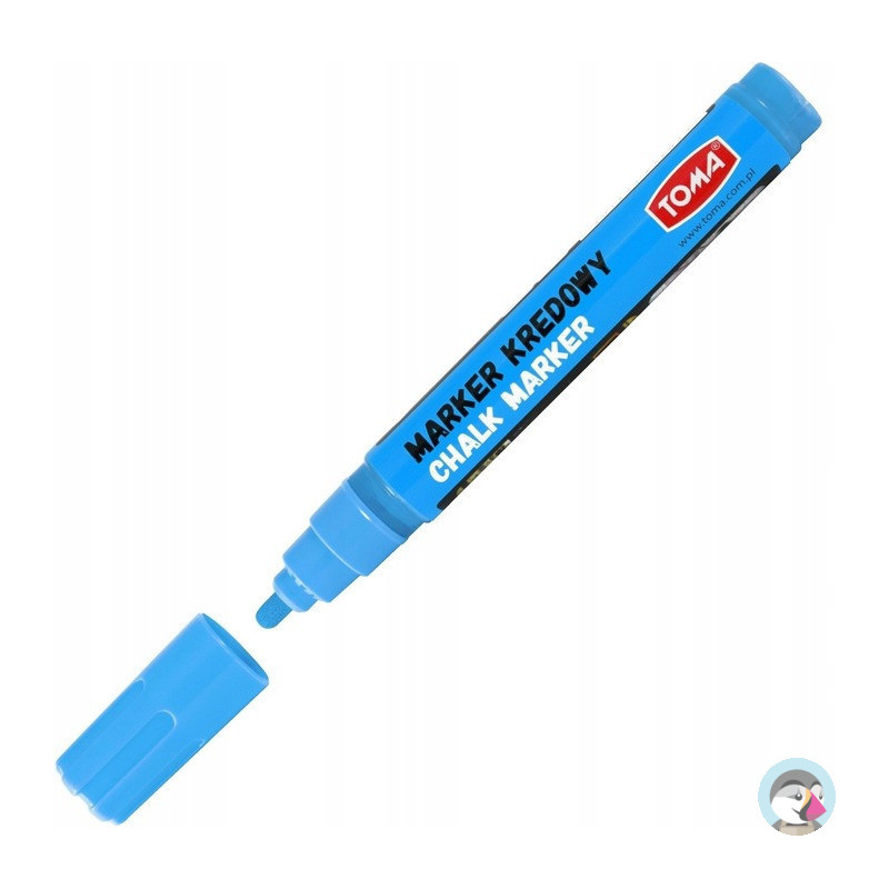 Marker kredowy końcówka 4.5mm niebieski TO-292 12 TOMA