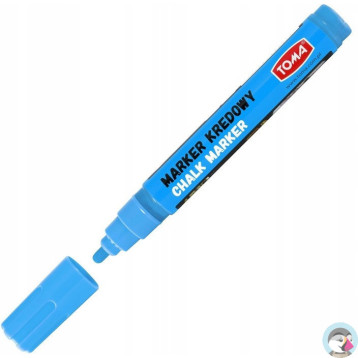 Marker kredowy końcówka 4.5mm niebieski TO-292 12 TOMA