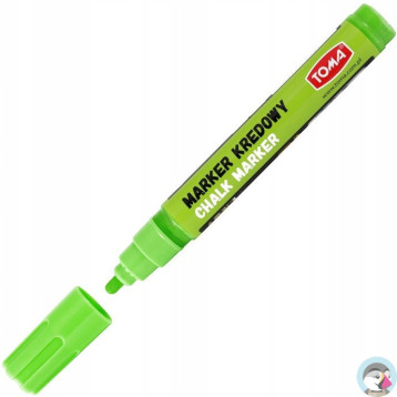Marker kredowy końcówka 4.5mm zielony TO-292 42 TOMA
