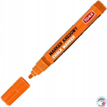 Marker kredowy końcówka 4.5mm pomarańczowy TO-292 52 TOMA