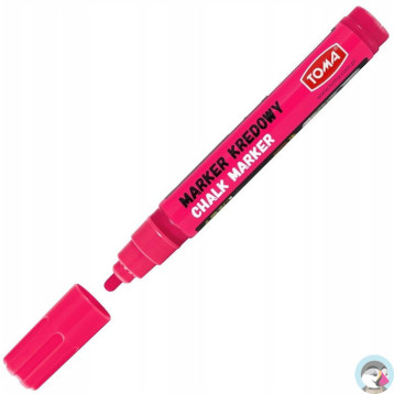 Marker kredowy końcówka 4.5mm różowy TO-292 82 TOMA