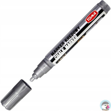 Markery kredowe końcówka 4,5mm-srebrny TO-292 94 TOMA