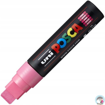 Marker z farbą plakatową Posca PC-17K, różowy, Uni