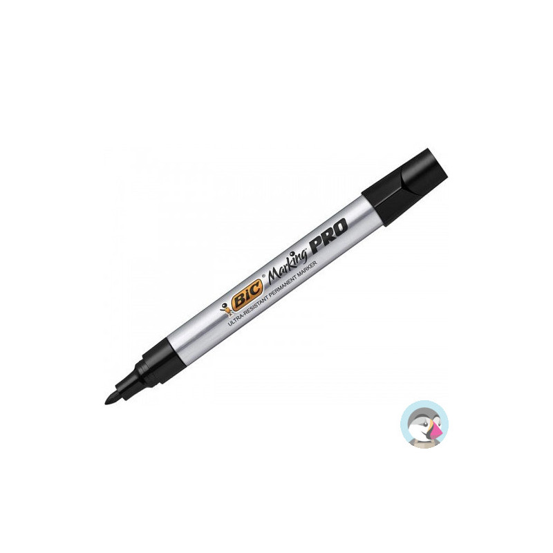 Marker permanentny PRO czarny okrągła końcówka 964800 BIC