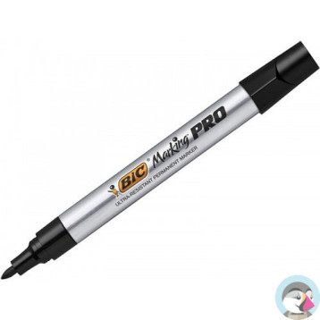 Marker permanentny PRO czarny okrągła końcówka 964800 BIC