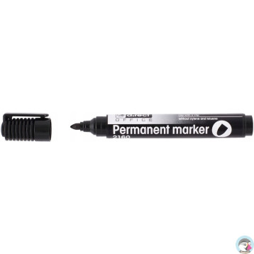 Marker permanentny 2160 czarny okrągła końcówka 101111 D.RECT