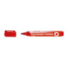 Marker permanentny 2160 czerwony ścięta końcówka 101122 D.RECT
