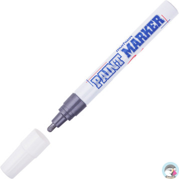 Marker olejowy 4mm srebrny MUNHWA