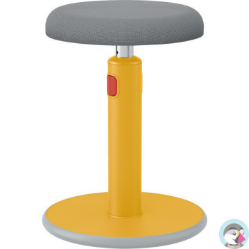 Ergonomiczny stołek Leitz Ergo Cosy żółty 65180019