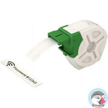 Kaseta z samoprz.poliestrową taśmą 12mm biała 10m 7015-00-01 LEITZ ICON