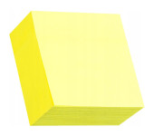 Bloczek STICKN 76x76mm 400k żółty neonowy 21010