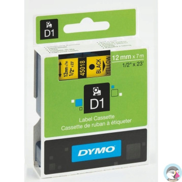 Taśma 12mm/7m czarny /żółta 45018 DYMO S0720580