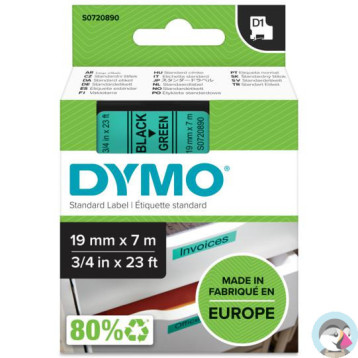Taśma 19mm/7mm czarny /ziel 45809 DYMO S0720890