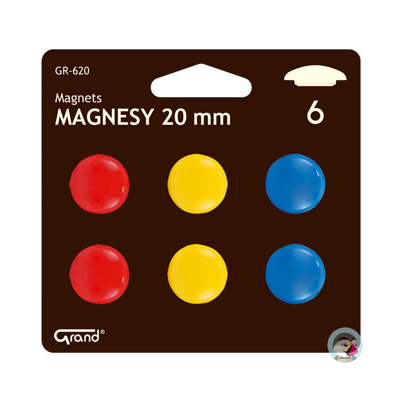 Magnesy CM-20mm blister GR-620 130-1549 GRAND