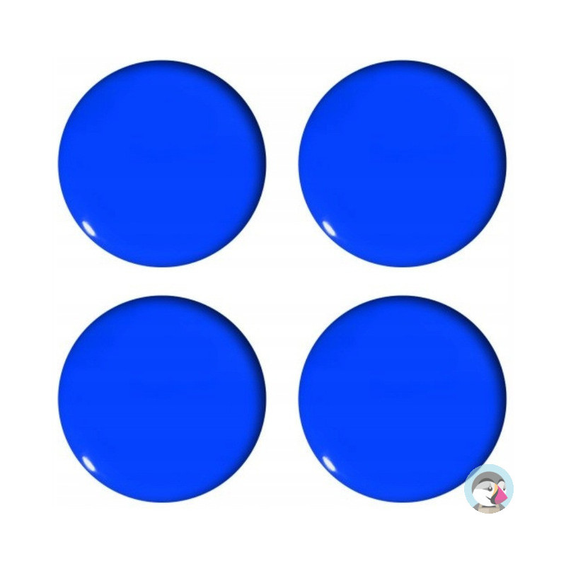 Magnesy do tablic niebieskie 40mm (4szt.) GM402-N4 TETIS