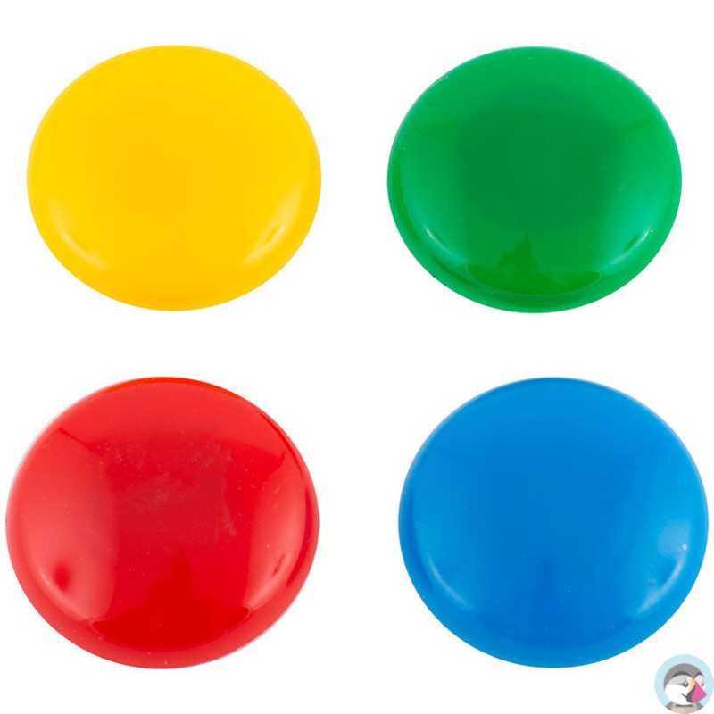 Magnesy D.RECT 40mm (4szt.) 009175 LEVIATAN
