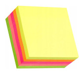Bloczek STICK`N 76x76mm 400k mix 5 kolorów neonowych 21012