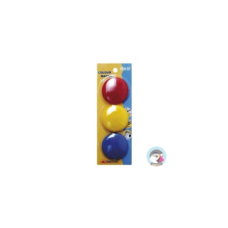 Magnesy kolorowe WF-50 opakowanie 3 sztuki SRH-50 ARGO