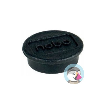 Magnesy do tablic 24mm, czarne (10szt.) 1915291 NOBO
