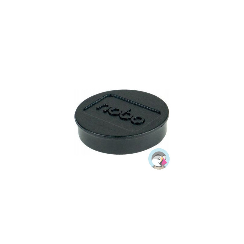 Magnesy do tablic 32mm,czarne (10szt.) 1915298 NOBO