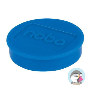 Magnesy do tablic 32mm, mix kolor (10szt.) 1915304 NOBO