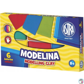 Modelina termoutwardzalna zestaw 6 kolorów 83911901 ASTRA